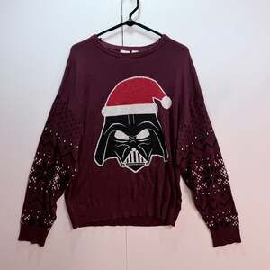 Star Wars Darth Vader Christmas Sweater Maroon